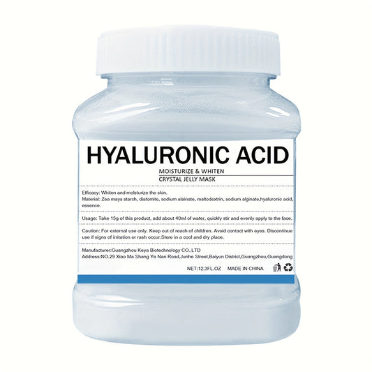 Masque gélifié à l'acide hyaluronique