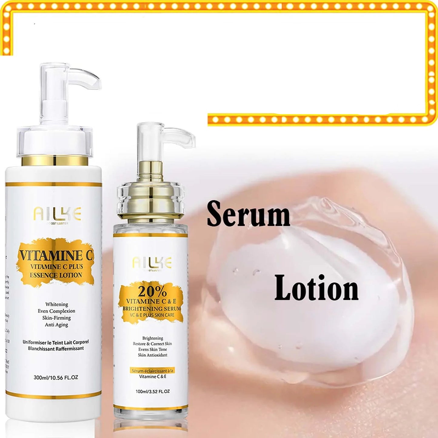 Coffret Vitamine C - Routine Éclat Complet (Nettoyant + Sérum + Crème)